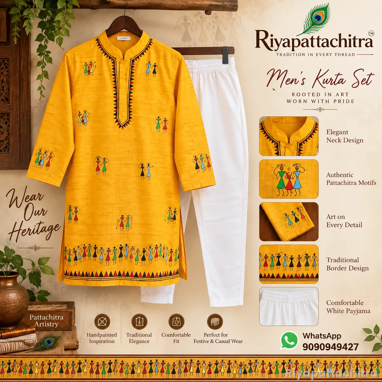 Pattachitra Kurta (Pre Order)