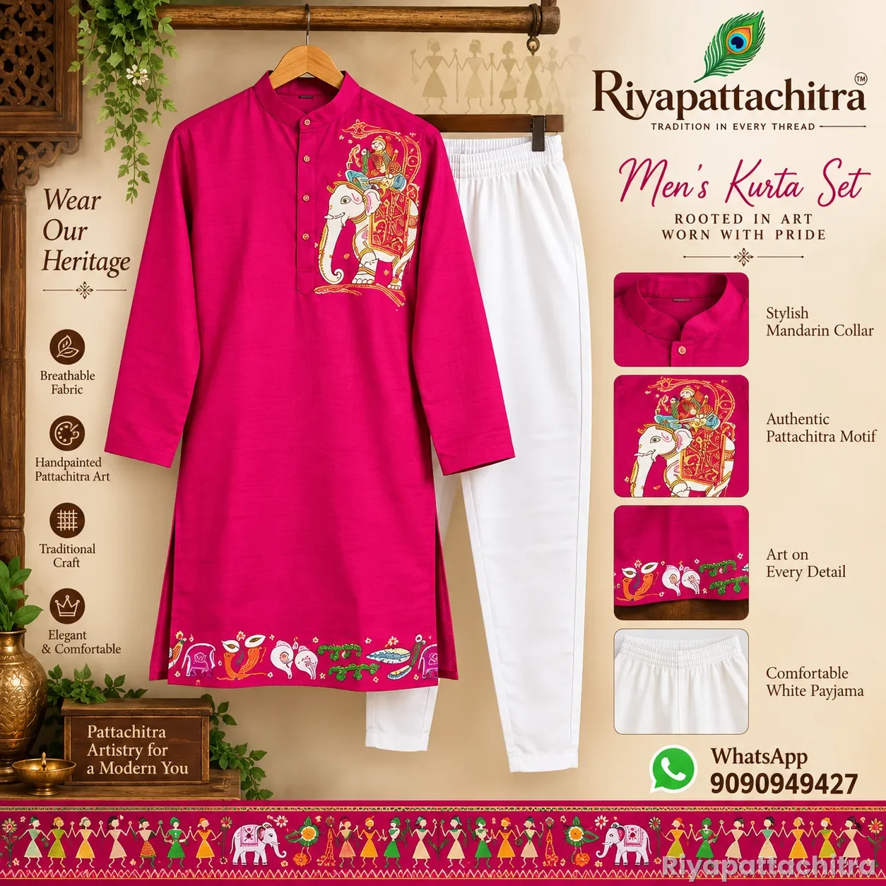 Pattachitra Kurta (Pre Order)