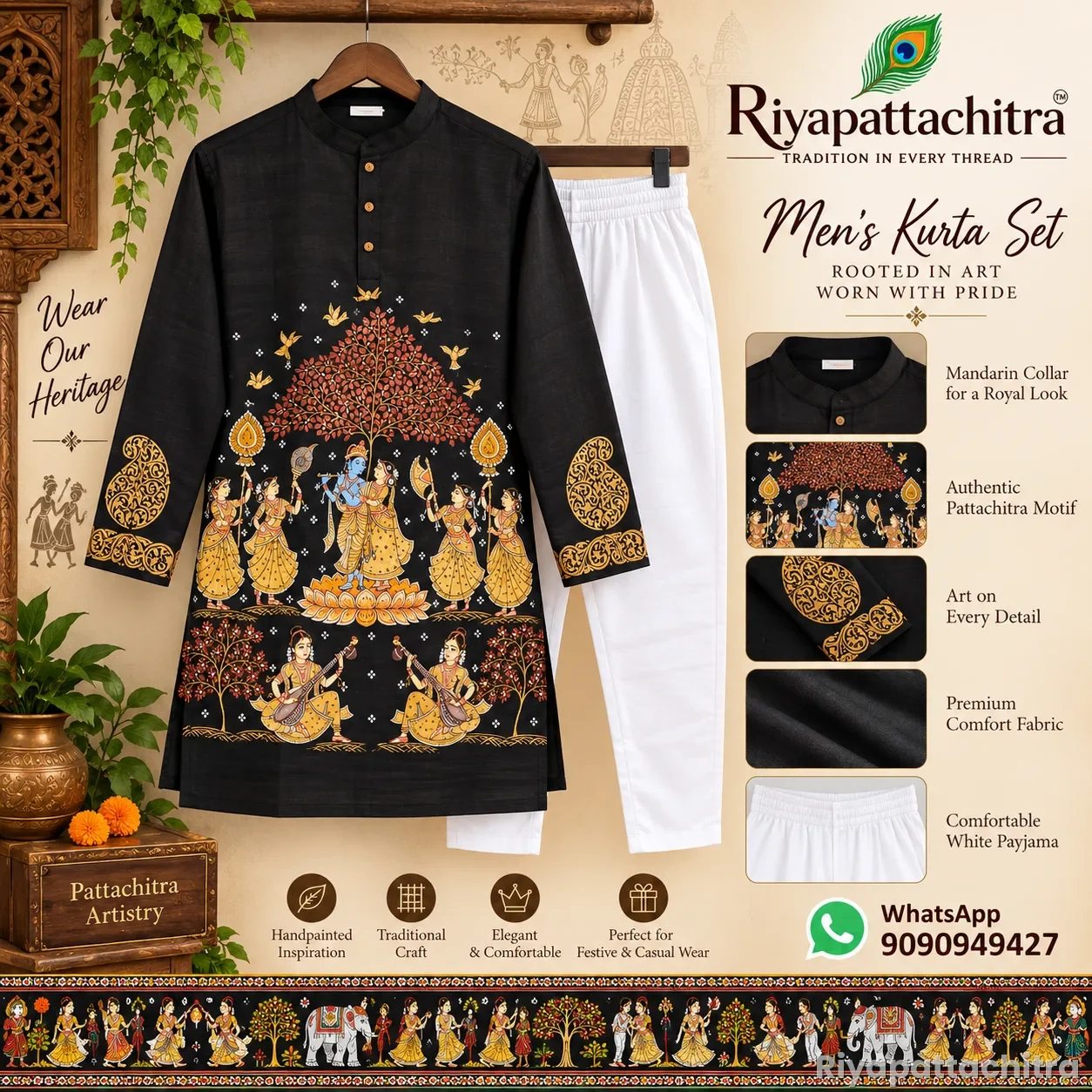 Pattachitra Kurta (Pre Order)
