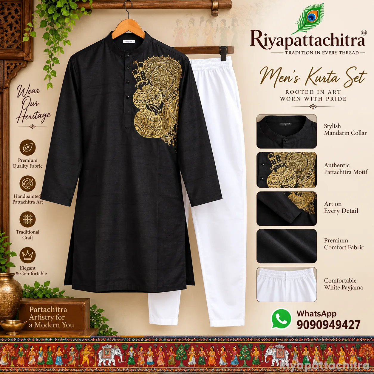 Pattachitra Kurta (Pre Order)